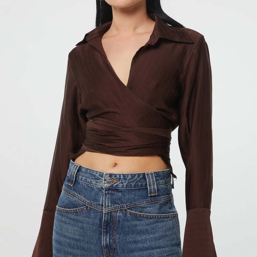 Jett wrap top by the Line by K